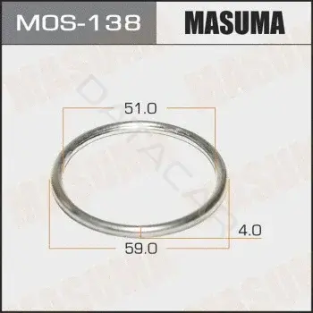 Прокладка глушителя MASUMA MOS-138
