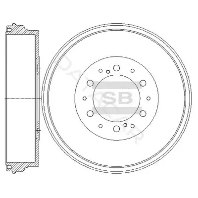 Тормозные диски Hi-Q SD4065