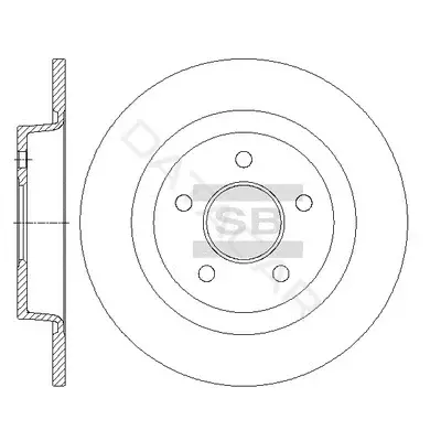 Тормозные диски Hi-Q SD5309