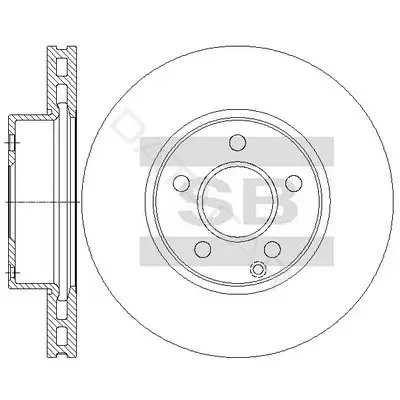 Тормозные диски Hi-Q SD5430