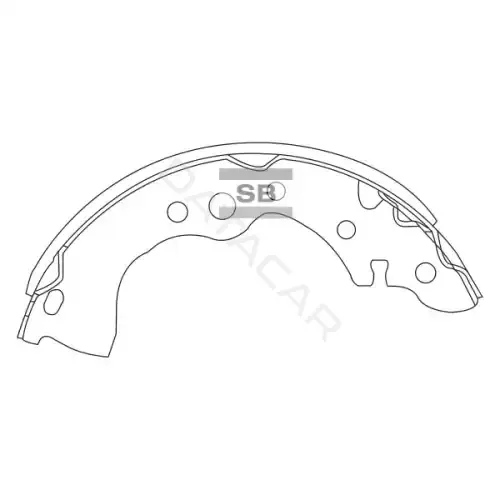 Барабанные колодки Hi-Q SA131