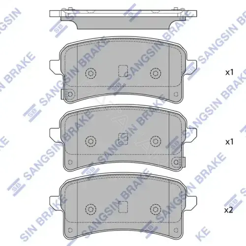 Тормозные колодки Hi-Q SP2511