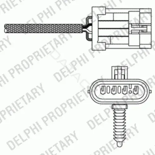 Лямбда-зонд DELPHI ES20135-12B1