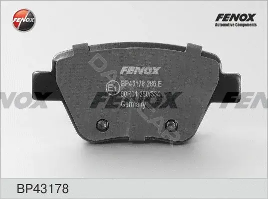 Тормозные колодки FENOX BP43178