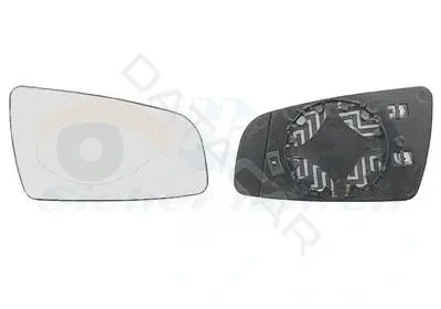Стекло зеркала VAN WEZEL 3792838
