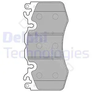 Тормозные колодки DELPHI LP2187