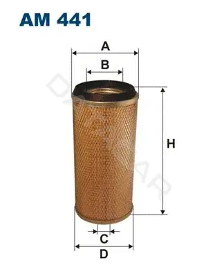 Воздушный фильтр FILTRON AM441