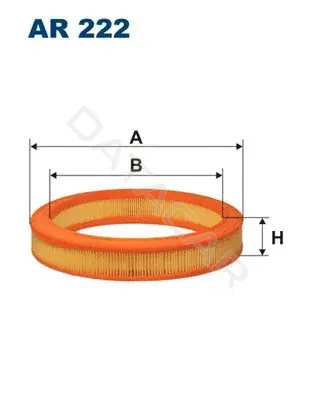 Воздушный фильтр FILTRON AR222