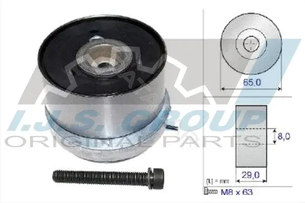 Натяжной ролик ГРМ IJS GROUP 93-1827