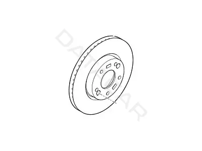 Тормозные диски HYUNDAI/KIA/MOBIS 517122T100