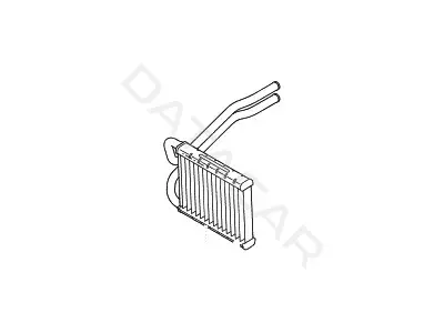 Радиатор печки HYUNDAI/KIA/MOBIS 971382W000