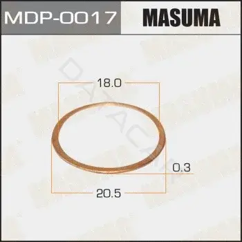 Сальник коленвала MASUMA MDP-0017
