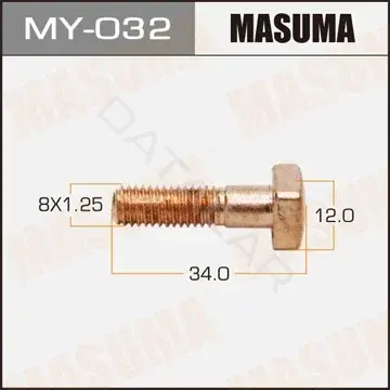 Болт подвески MASUMA MY-032