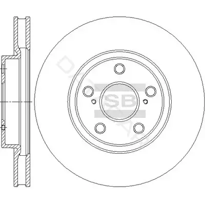Тормозные диски Hi-Q SD4693