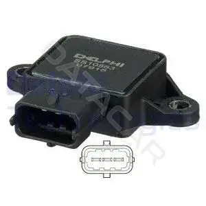 Датчик положения дроссельной заслонки DELPHI SS10563-12B1
