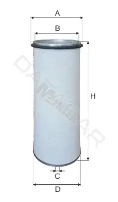 Воздушный фильтр MFILTER A1600
