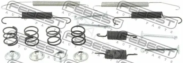 Ремкомплект тормозных колодок FEBEST 0804-S10XR-KIT