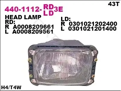 Фары DEPO 440-1112R-LD3E