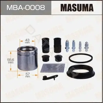 Ремкомплект суппорта MASUMA MBA-0008
