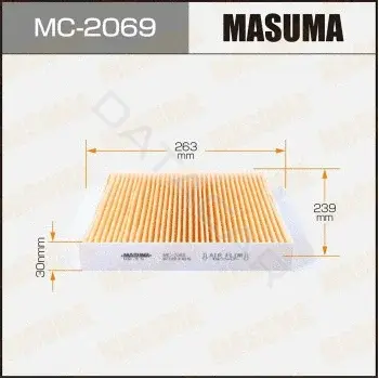 Фильтр салонный MASUMA MC-2069