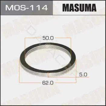 Прокладка глушителя MASUMA MOS-114