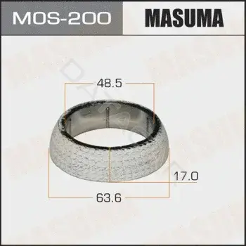 Прокладка глушителя MASUMA MOS-200