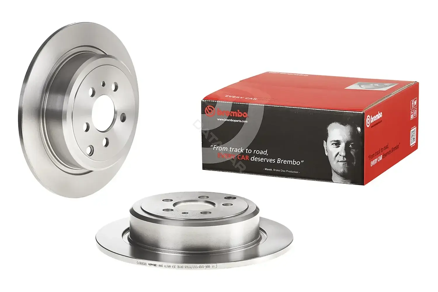 Тормозные диски BREMBO 08.5898.10