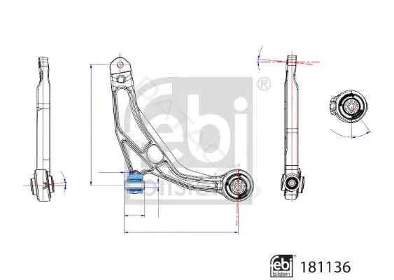 Рычаги FEBI 181136