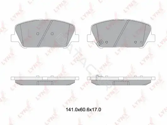 Тормозные колодки LYNXAUTO BD-3631