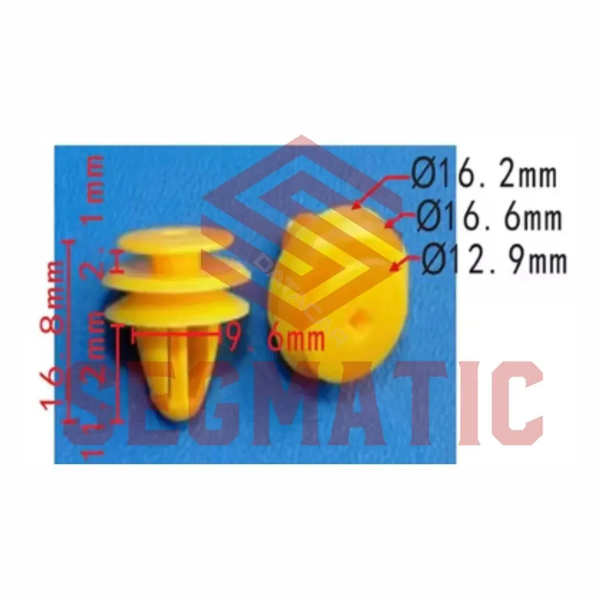 Клипсы, фиксаторы, зажимы SEGMATIC SG70203142