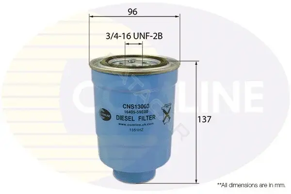 Топливный фильтр COMLINE CNS13003