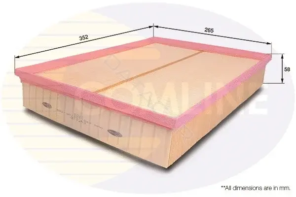 Воздушный фильтр COMLINE EAF630