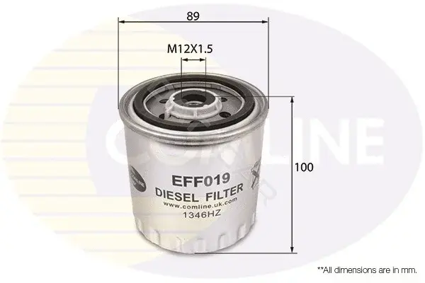 Топливный фильтр COMLINE EFF019
