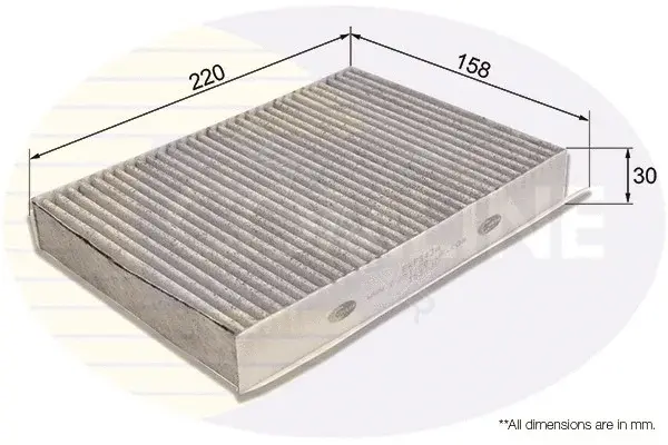 Фильтр салонный COMLINE EKF343A