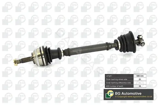 Приводной вал / Полуось BGA DS7302LA