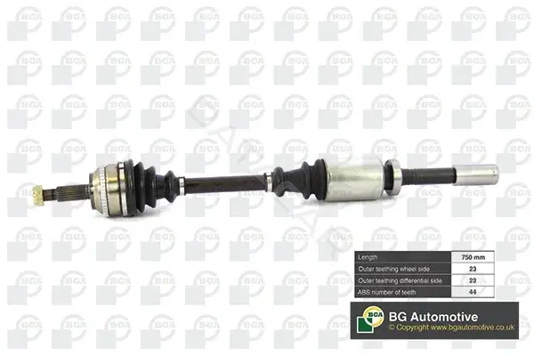 Приводной вал / Полуось BGA DS7303RA