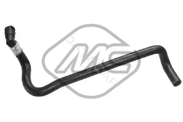Патрубок печки Metalcaucho 08784