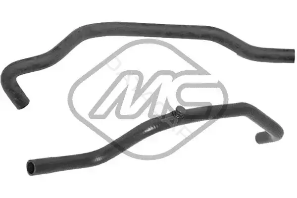Патрубок печки Metalcaucho 09504