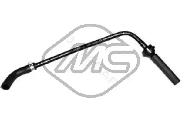 Патрубок ЕГР Metalcaucho 09539