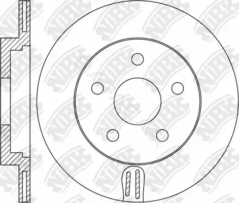 Тормозные диски NiBK RN1632