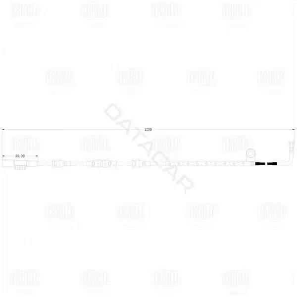 Датчик износа тормозных колодок TRIALLI PFS0165