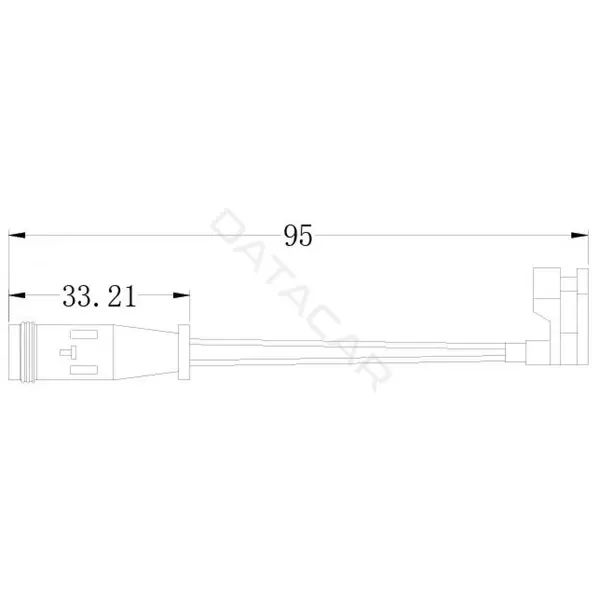Датчик износа тормозных колодок TRIALLI PFS0095