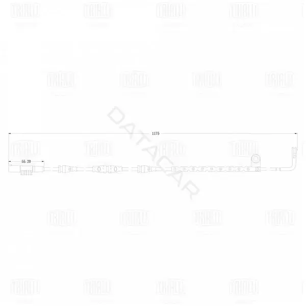 Датчик износа тормозных колодок TRIALLI PFS0166
