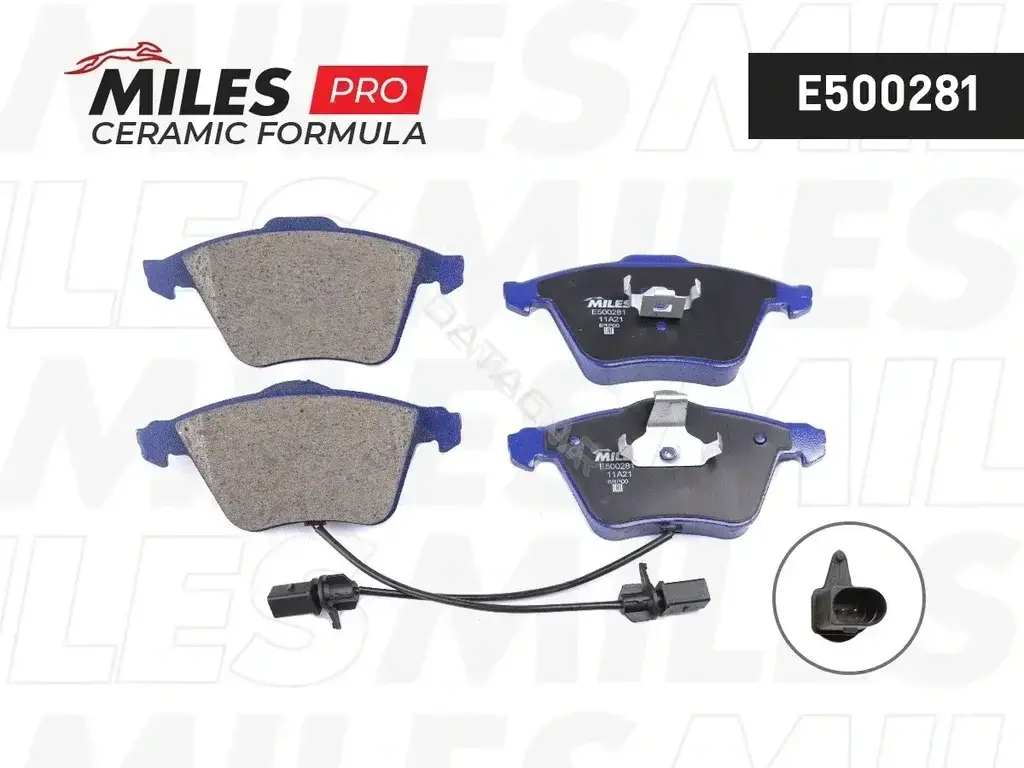 Тормозные колодки MILES E500281