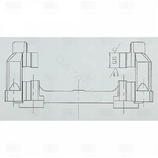 Ремкомплект суппорта TRIALLI CF105063