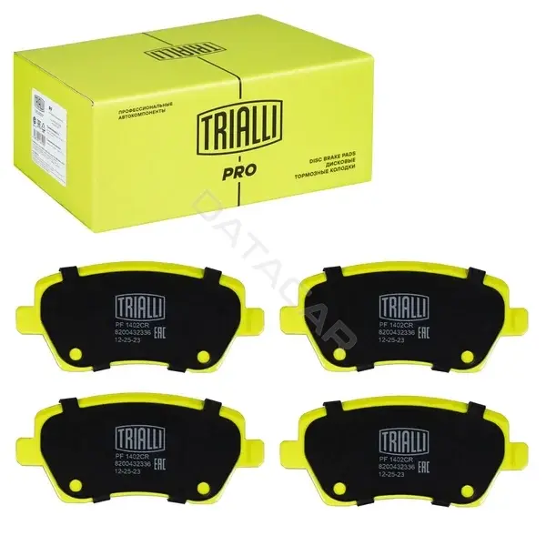 Тормозные колодки TRIALLI PF1402CR