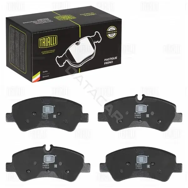 Тормозные колодки TRIALLI PF4392