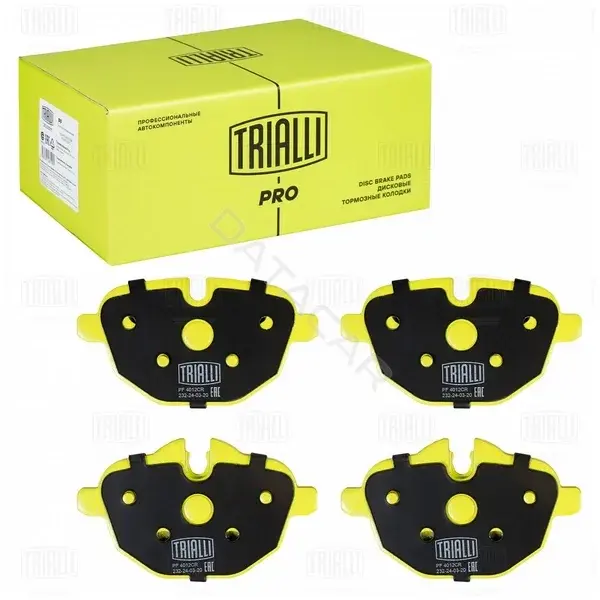 Тормозные колодки TRIALLI PF4012CR