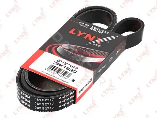 Ремень ручейковый LYNXAUTO 7PK1620
