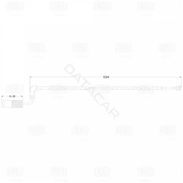 Датчик износа тормозных колодок TRIALLI PFS0036